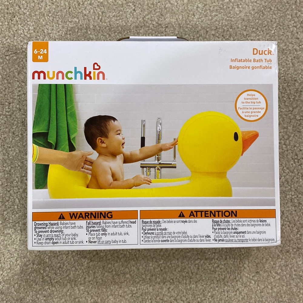 Munchkin Inflatable Bath Tub